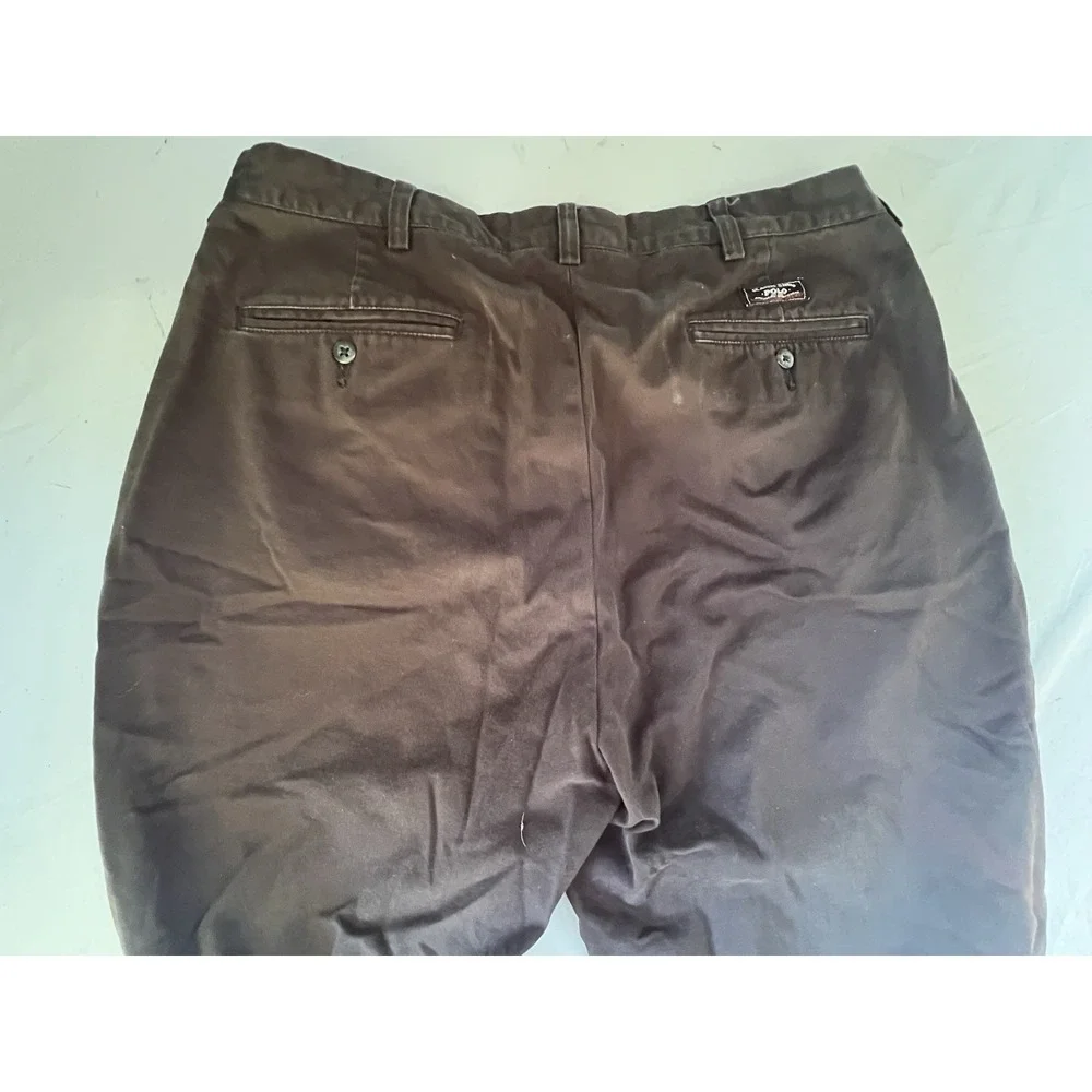Polo by Ralph‎ Lauren Prospect Pants Cotton Black 35/32